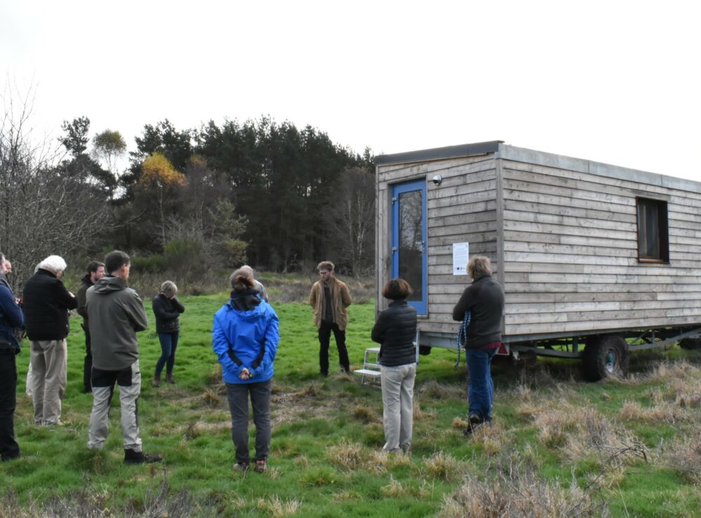 Inauguration de la cabane pastorale
